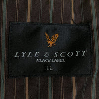 LYLE&SCOTT ライルアンドスコット ジップアップ 中綿ジャケット キャメル フード取り外し可 Size LL 瑞穂店