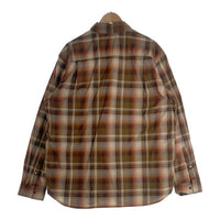 CARHARTT カーハート チェック 長袖 ロングスリーブ シャツ ブラウン インド製 104143 244Size XL 福生店
