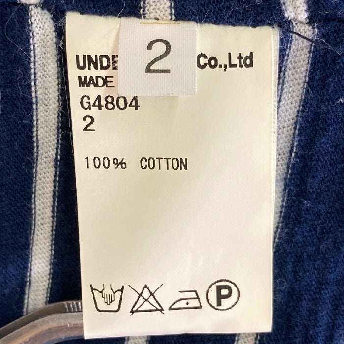 UNDERCOVERISM アンダーカバーイズム 初期 ボーダー ポケットＴシャツ ネイビー size2 瑞穂店