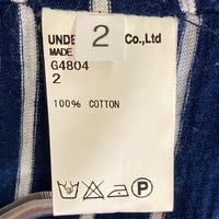 UNDERCOVERISM アンダーカバーイズム 初期 ボーダー ポケットＴシャツ ネイビー size2 瑞穂店