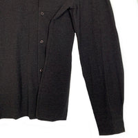 PRADA SPORT プラダスポーツ ラバーパッチ 鹿の子 ボタンシャツ 長袖 チャコールグレー Size L 福生店