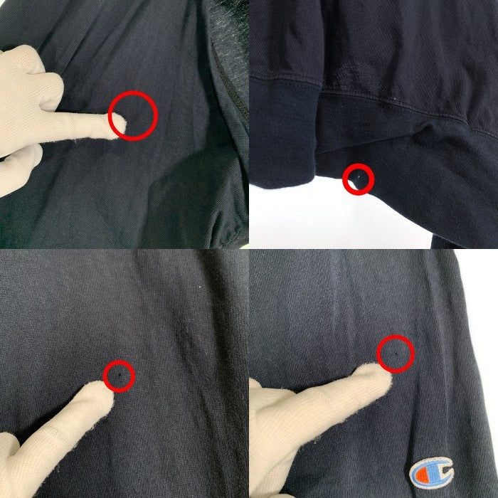VETEMENTS ヴェトモン Champion チャンピオン オーバーサイズ ロングスリーブTシャツ ブラック WSS17CH8 イタリア製 Size XS 福生店