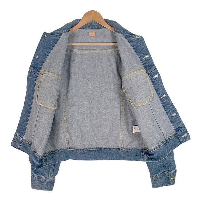 Lee リー 101J デニムトラッカージャケット ウォッシュ加工 インディゴ LM5100 Size XL 福生店