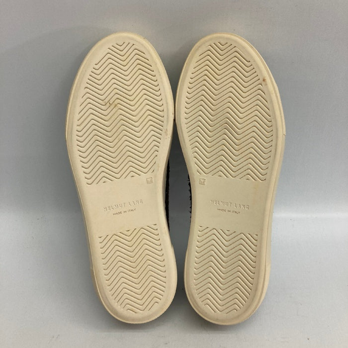 HELMUT LANG ヘルムートラング デストロイ加工 レザースニーカー ブラウン size36 瑞穂店