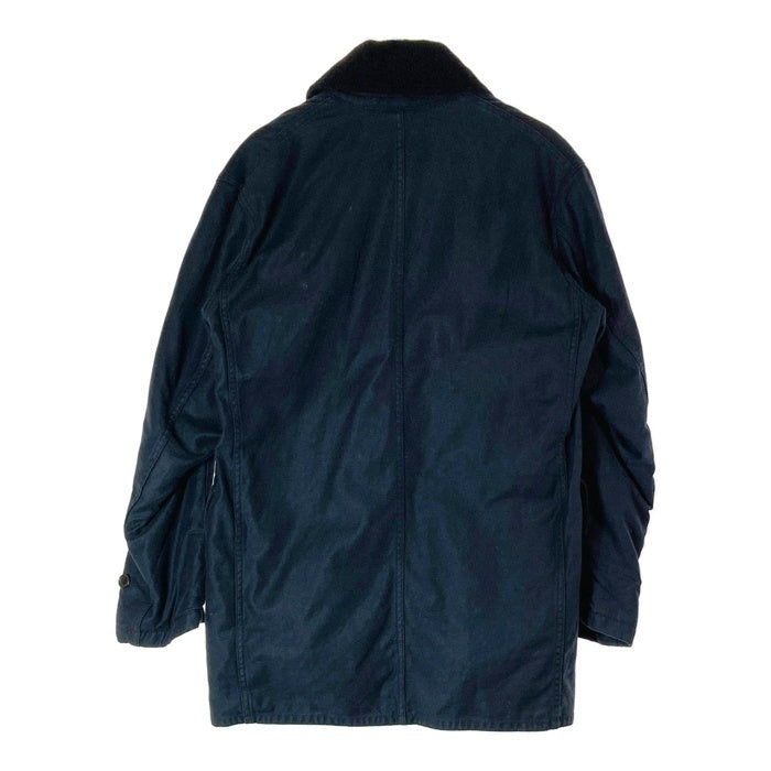 HIGH STANDARD SPORTS WEAR ハイスタンダードスポーツウェアー コットン ハーフコート ブラック sizeLARGE REGULAR※襟に毛玉あり 瑞穂店