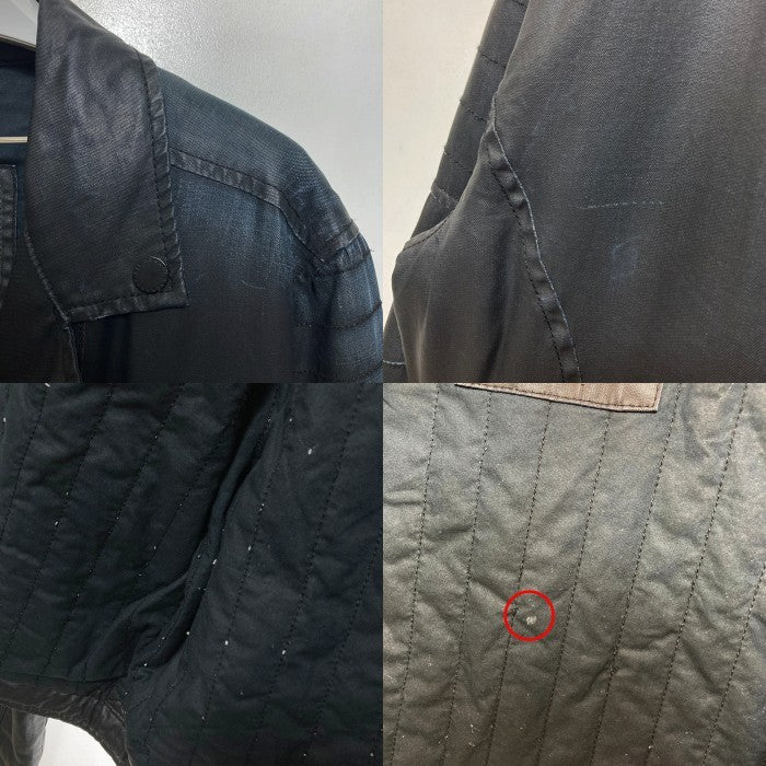 AX ARMANI EXCHANGE アルマーニエクスチェンジ コットン ダブルライダースジャケット ブラック Size L 瑞穂店