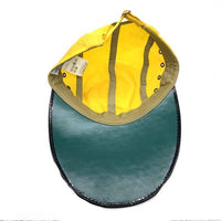 Quaker Marine Supply クエーカーマリンサプライ Oysterman オイスターマン Longbill Cap コットン ロングビル キャップ イエロー ブラック USA製 福生店
