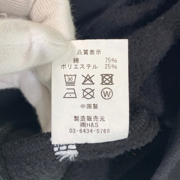 HIDE AND SEEK ハイドアンドシーク 25AW 30th Hooded Sweat Shirt 30周年 プルオーバーパーカー フーディー ブラック HC-090425 Size L 福生店