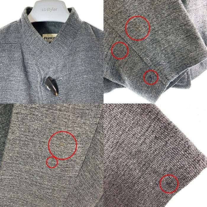 Plantation プランテーション ウール 変形セットアップ グレー sizeM 瑞穂店