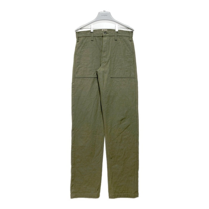 SAMURAI JEANS サムライジーンズ ヘビーバックサテン ベイカーパンツ オリーブ SJ52BP Size 30 瑞穂店
