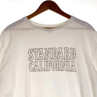 STANDARD CALIRORNIA スタンダードカリフォルニア 半袖 Tシャツ ホワイト Size XL 福生店
