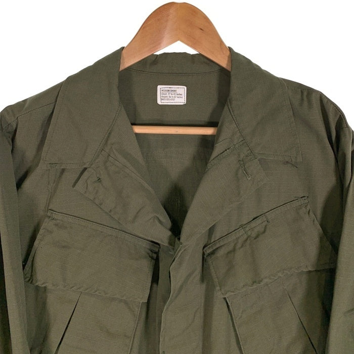 70’s U.S.ARMY 米軍 ジャングルファティーグ ミリタリージャケット オリーブ 8405-935-4707 70年会計 1 Size M-S 福生店
