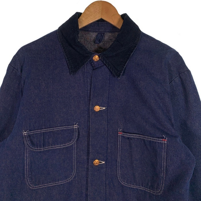 70's Wrangler ラングラー デニム カバーオール ブランケットライナー インディゴ Size 42 福生店