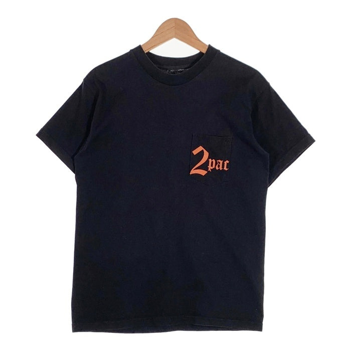 VLONE ヴィーロン 2Pac Pocket T-Shirt ツーパック プリント ポケットTシャツ ブラック Size M 福生店