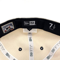 New Era ニューエラ Chicago Cubs シカゴカブス 59FIFTY ベースボールキャップ THE CAPS ベージュ チャコール Size 7 1/4 (57.7cm) 福生店