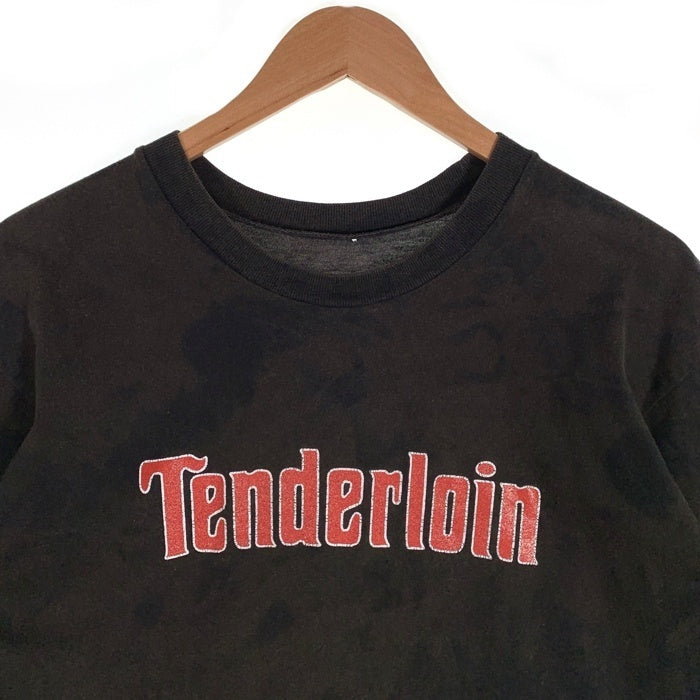 TENDERLOIN テンダーロイン RIDE TO LIVE LIVE TO RIDE バックプリント 半袖 Tシャツ ブラック Size M 福生店