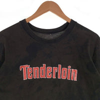 TENDERLOIN テンダーロイン RIDE TO LIVE LIVE TO RIDE バックプリント 半袖 Tシャツ ブラック Size M 福生店