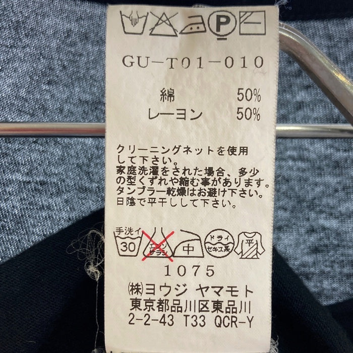 Ground Y  グランドワイ GU-T01-010 Tシャツ ブラック size3 瑞穂店
