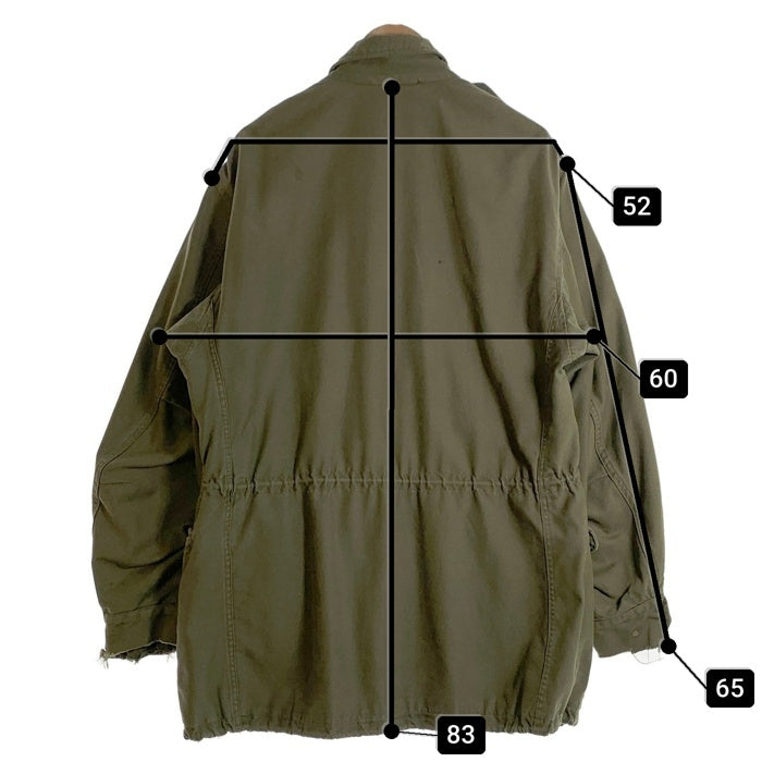 50's U.S.ARMY 米軍 M-51 フィールドジャケット オリーブ Size MEDIUM LONG 福生店