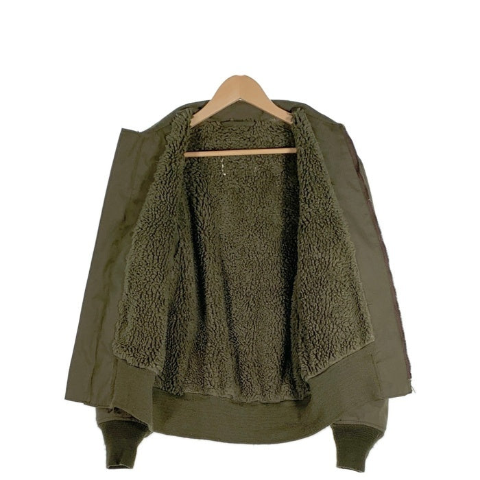 80's U.S.ARMY 米軍 ヘリクルー ジャケット オリーブ ロケットTALON Size M 相当 福生店
