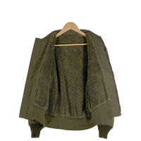 80's U.S.ARMY 米軍 ヘリクルー ジャケット オリーブ ロケットTALON Size M 相当 福生店