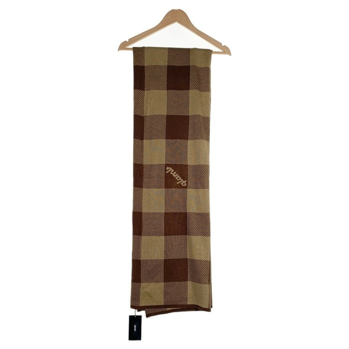 glamb グラム 大判ストール チェック柄 ブラウン アクリル GB0138/AC10 福生店