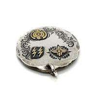 Dear Blossom ディアブロッサム K18 シルバー 特大メタル ペンダントトップ イーグル サンダー 福生店