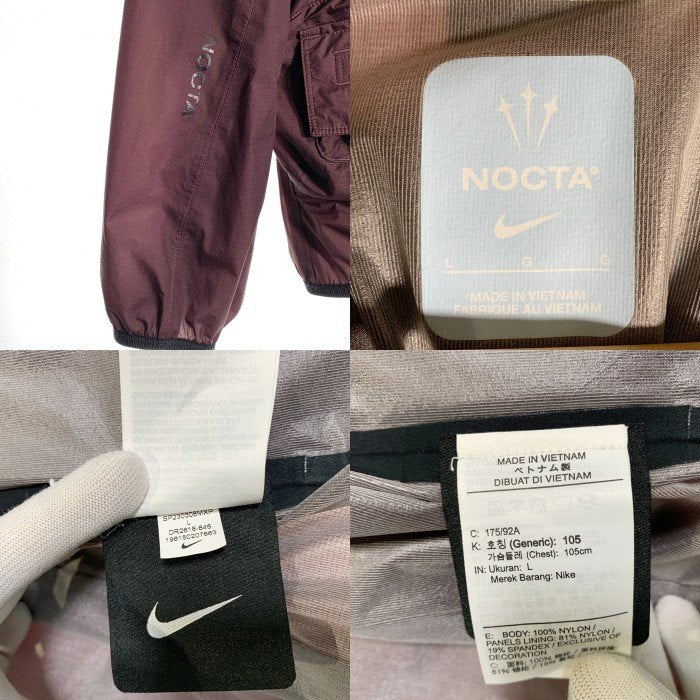 NIKE ナイキ 23SS NOCTA ノクタ TRACK JACKET トラックジャケット ダークワイン ドレイク DR2618-646 Size L 福生店