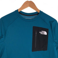 THE NORTH FACE ノースフェイス Expedition Dry Dot Crew エクスペディション ドライドットクルー 長袖 Tシャツ ロンT ブルーモス NT12123 Size L 福生店