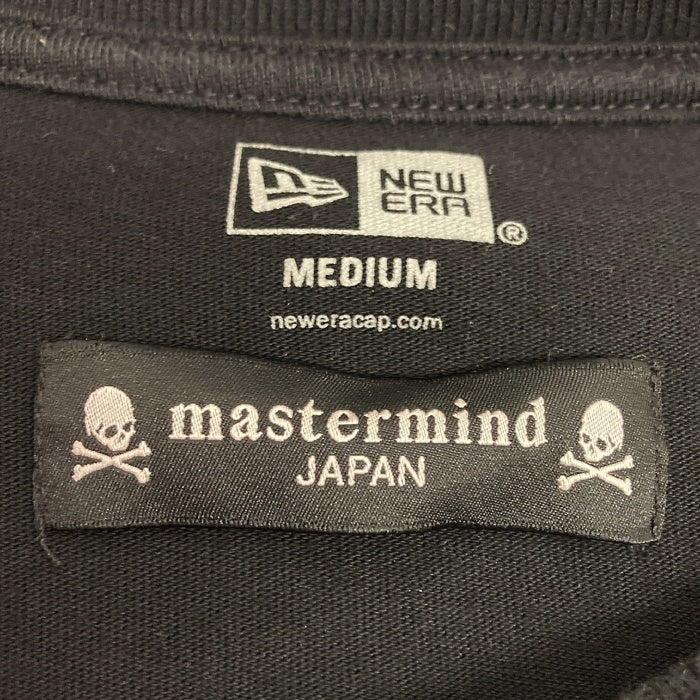 mastermind JAPAN × NEW ERA マスターマインド × ニューエラ 20SS LOGO TEE 100周年記念ロゴTシャツ ブラック sizeM 瑞穂店