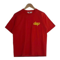 Dagda Leathers ダグダレザーズ プリントTシャツ 袖刺繡 レッド 旧マッコイ 滝沢氏 2 Size M 福生店