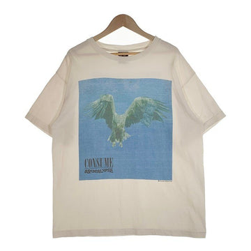 SAINT Mxxxxxx セントマイケル 23AW FORSOMEONE SS T-SHIRT プリントTシャツ ホワイト USED加工 SM-A23-0000-C10 Size XL 福生店