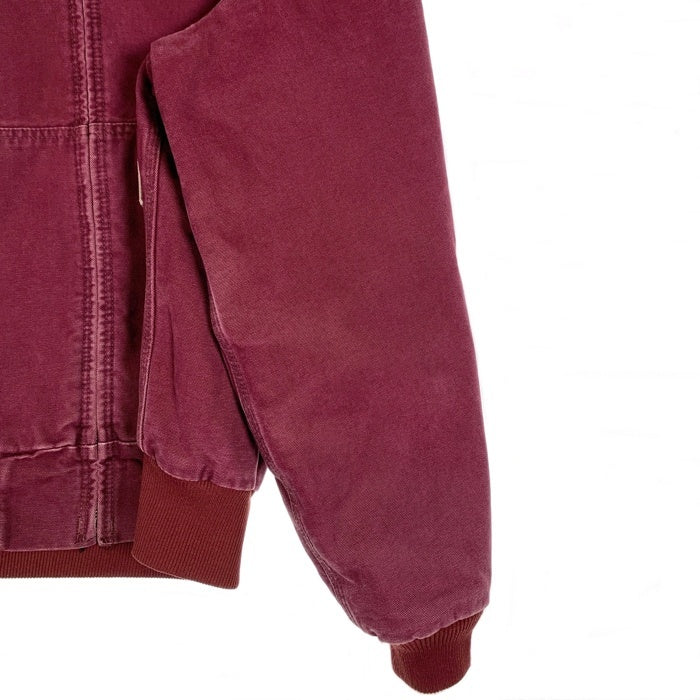 90`s Carhartt カーハート Active Jacket アクティブジャケット バーガンディー JQ246 Size L 福生店