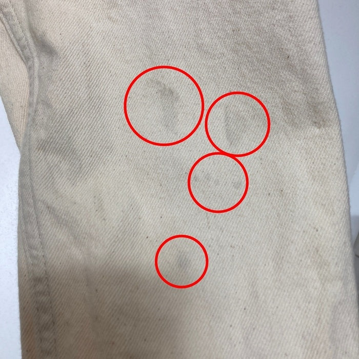 DR.DENIM ドクターデニム ENO JACKET トラッカージャケット ホワイト Size L 瑞穂店