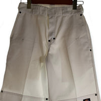 Dickies ディッキーズ AIVER アイバー リベット ダブルニー ワーク パンツ ホワイト ACGEN0822001 Size S 福生店