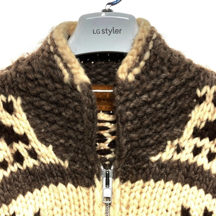 カウチンプロダクツ カナダ製 CA07842 カウチンセーター ブラウン size- 瑞穂店