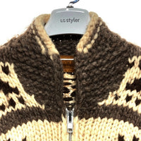 カウチンプロダクツ カナダ製 CA07842 カウチンセーター ブラウン size- 瑞穂店