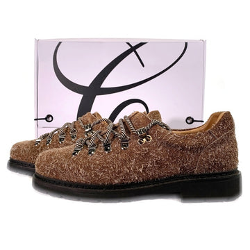 CRICLE CAGE サークルケージ LEATHER DERBY SHOES レザーダービーシューズ マウンテン スウェード ブラウン Size 41 (26cm) 福生店