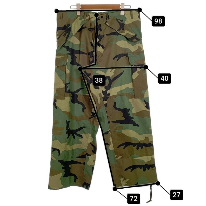 90’s U.S.ARMY 米軍 ECWCS ゴアテックス ミリタリー オーバーパンツ ウッドランドカモ 8415-01-228-1345 94年 Size M-S 福生店