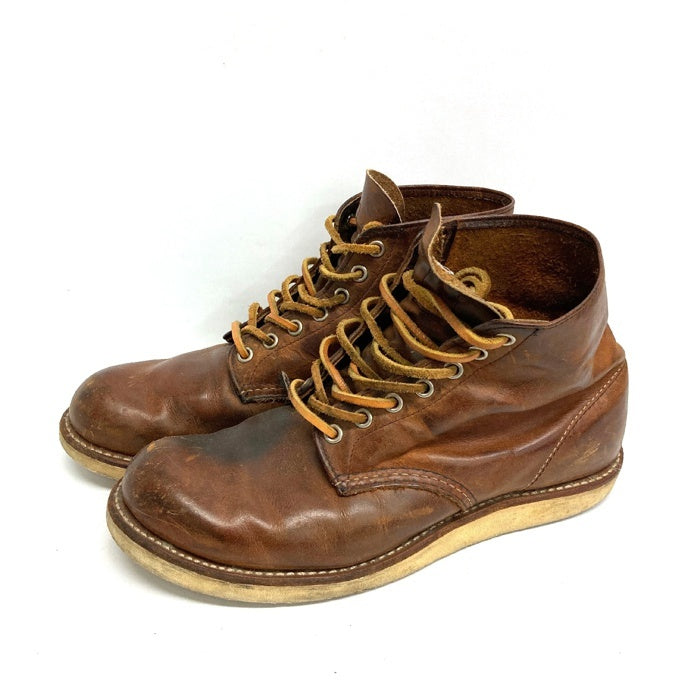 RED WING レッドウィング 9188 6-inch Classic Round 6インチ クラシックラウンド プレーントゥ ブーツ ブラウン size26.5cm 瑞穂店