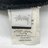 STUSSY ステューシー キャップ ストックロゴ ニット ビーニーUSA製 ブラック 瑞穂店