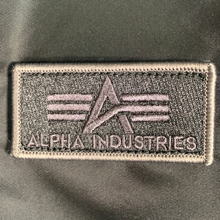 glamb グラム ALPHA アルファ MA-1 フライトジャケット スウェットフード ブラック GB15WT/JKT20 Size L 福生店