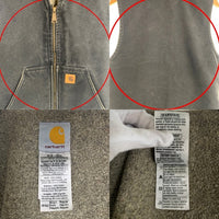 CARHARTT カーハート DUCKVEST 裏ボア ダックベスト ブラック V26 BLK Size Small Regular 福生店
