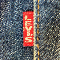 LEVI'S リーバイス 90s USA製 555 バレンシア復刻 517-0217 99年製 デニムパンツ インディゴ sizeW33 瑞穂店