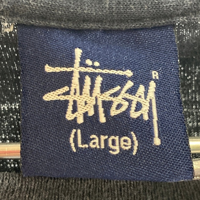 STUSSY ステューシー ロゴ Tシャツ ブラック sizeL 瑞穂店