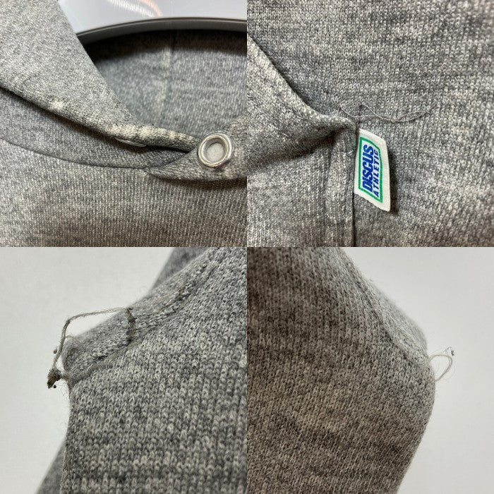 DISCUS ディスカス プルオーバースウェットパーカー 霜降り 脇割 グレー USA製 Size M 瑞穂店