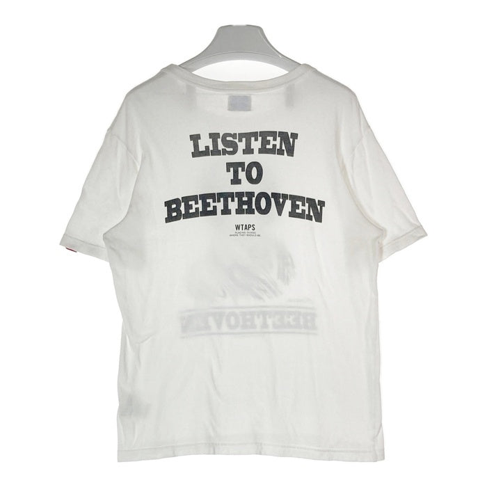 WTAPS ダブルタップス 141ATPWD-CSM03S PEANUTS DESIGN S/S 09 ベートーベン BEETHOVEN Tシャツ ホワイト sizeM 瑞穂店