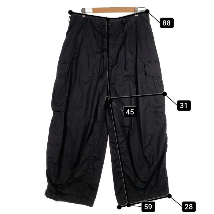 Needles ニードルズ H.D.PANT-BDU ヒザデルパンツ カーゴ ブラック OT218 Size L 福生店