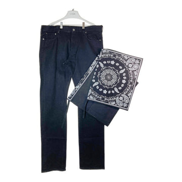 glamb グラム Jerino pants ストレッチ ブラックデニムパンツ バンダナ付 GB15SP/P03 ブラック Size 4 瑞穂店