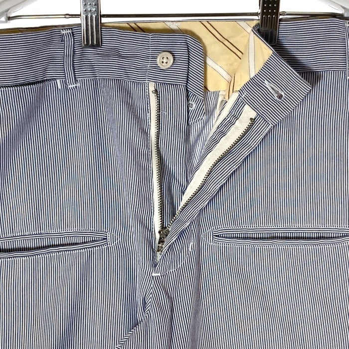 ENGINEERED GARMENTS エンジニアードガーメンツ シアサッカーストライプ マルチポケットパンツ ブルー size30 瑞穂店